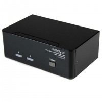 StarTech.com SV231DD2DUA commutateur écran, clavier et souris Noir