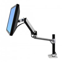 Ergotron LX Series Desk Mount LCD Arm, Tall Pole 86,4 cm (34") Bureau Noir