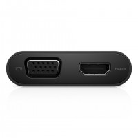 DELL DA200 Avec fil USB 3.2 Gen 1 (3.1 Gen 1) Type-C Noir