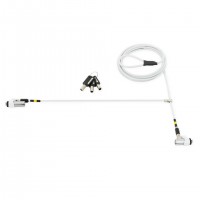 Mobilis 001331 câble antivol Blanc 1,8 m