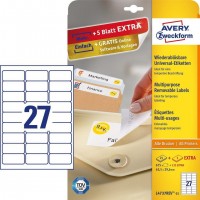 ETIQ.63,5X29,6 BLC ENLEVA LASER+ BOITE DE 675 ETIQ