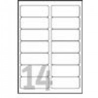 Avery White Heavy Duty Labels - Laser - L7063 Blanc