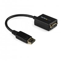 StarTech.com DP2VGA2 câble vidéo et adaptateur 0,225 m VGA (D-Sub) Noir