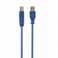 Gembird CCP-USB3-AMBM-10 c&acirc;ble USB 3 m USB A USB B 5 Gbit/s Bleu