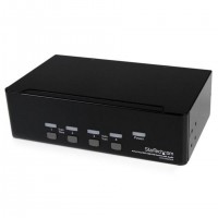 StarTech.com SV431DD2DUA commutateur écran, clavier et souris Noir