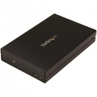 StarTech.com S251BU31315 Boîtier de disques de stockage Boîtier disque dur/SSD Noir 2.5"