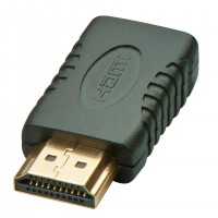 Lindy 41208 changeur de genre de câble HDMI HDMI Mini Noir