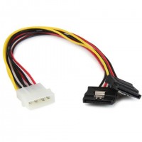 StarTech.com PYO2LP4LSATA câble d'alimentation interne 0,304 m