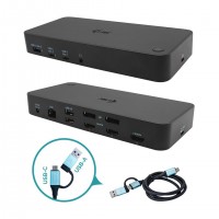 i-tec CATRIPLEDOCKPDPRO station d'accueil Avec fil USB 3.2 Gen 1 (3.1 Gen 1) Type-C Noir