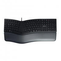 CHERRY KC 4500 ERGO clavier Universel USB QWERTY Anglais britannique Noir