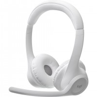 Logitech 981-001417 casque Sans fil Arceau Bureau/Centre d'appels Bluetooth Blanc
