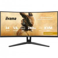 iiyama G-MASTER GCB3486WQSCP-B1 écran plat de PC 86,4 cm (34") 1440 x 3440 pixels 4K Ultra HD Noir