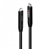 C&acirc;ble Hybride Type C USB 3.2 10Gbit/s, 15m  (4 Lanes)
