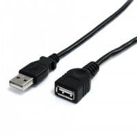StarTech.com USBEXTAA10BK câble USB USB 2.0 USB A