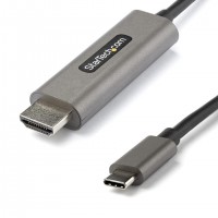 StarTech.com CDP2HDMM1MH câble vidéo et adaptateur HDMI Type A (Standard) Noir, Argent