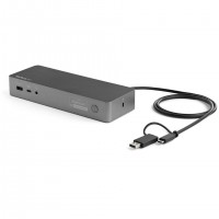 StarTech.com DK30C2DPEPUE station d'accueil Avec fil USB 3.2 Gen 1 (3.1 Gen 1) Type-C Noir, Gris