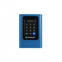 Kingston Technology IronKey Vault Privacy 80 USB Type-C 3.2 Gen 1 (3.1 Gen 1) Bleu