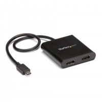 StarTech.com MSTCDP122HD adaptateur graphique USB 3840 x 2160 pixels Noir