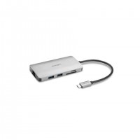 Kensington UH1400P USB 3.2 Gen 1 (3.1 Gen 1) Type-C Noir, Argent