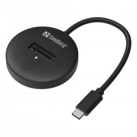 Sandberg 136-47 Station d'accueil de disques de stockage USB Type-C Noir