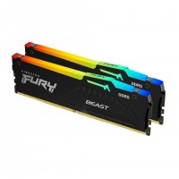 Kingston Technology FURY Beast RGB module de m&eacute;moire 64 Go 2 x 32 Go 6000 MT/s 288-pin DIMM ECC