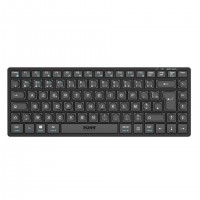 Port Designs 911001FR clavier maison/bureau RF sans fil + Bluetooth AZERTY Français Noir