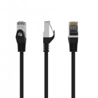 Gembird Patch Cord Cat.6 UTP 2m câble de réseau Noir Cat6 U/UTP (UTP)