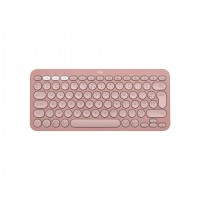 Logitech Pebble Keys 2 K380s clavier Universel Bluetooth AZERTY Fran&ccedil;ais Rose