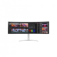 LG 49WQ95C-W LED display 124,5 cm (49") 5120 x 1440 pixels UltraWide Dual Quad HD Argent