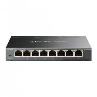TP-Link TL-SG108E commutateur r&eacute;seau G&eacute;r&eacute; L2 Gigabit Ethernet (10/100/1000) Noir