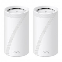 TP-Link Deco BE85 (2-Pack) Tri-bande (2,4 GHz / 5 GHz / 6 GHz) Wi-Fi 7 (802.11be) Blanc 4 Interne