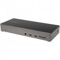 StarTech.com DK31C2DHSPDUE station d'accueil Avec fil USB 3.2 Gen 2 (3.1 Gen 2) Type-C Noir, Gris