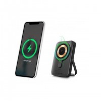 Batterie externe - MAGNEE POWER WIREL MAGNETIC POWERBANK 10.000MAH NEON GREEN