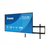 Pack de 2 TV 4K UHD 75" IIYAMA Écran 4K UHD 75" + Support mural Peerless