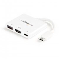 StarTech.com CDP2HDUACPW station d'accueil Avec fil USB 3.2 Gen 1 (3.1 Gen 1) Type-C