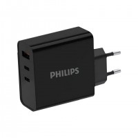Philips DLP2683B/12 chargeur d'appareils mobiles Universel Noir Charge rapide Auto