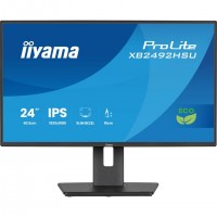 iiyama ProLite XB2492HSU-B1 &eacute;cran plat de PC 60,5 cm (23.8") 1920 x 1080 pixels Full HD LED Noir
