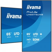 iiyama LH6575UHS-B2AG Écran d'affichage dynamique Écran plat de signalisation numérique 163,8 cm (64.5") LCD Wifi 500 cd/m² 4K U