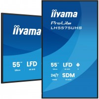 iiyama LH5575UHS-B2AG Écran d'affichage dynamique Écran plat de signalisation numérique 138,7 cm (54.6") LCD Wifi 500 cd/m² 4K U