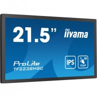 iiyama TF2238MSC-B1 écran plat de PC 53,3 cm (21") 1920 x 1080 pixels Full HD LED Écran tactile Noir
