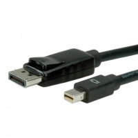 VALUE 11.99.5637 câble DisplayPort 5 m Mini DisplayPort Noir