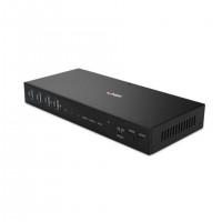Lindy 39314 commutateur écran, clavier et souris Noir