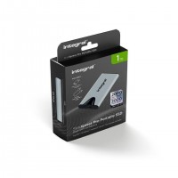 Integral SlimXpress Pro INSSD1TPORT3.2SLIMXS lecteur à circuits intégrés externe Technologie Thunderbolt 1 To USB Type-C USB 3.2