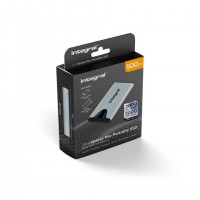 Integral SlimXpress Pro INSSD500GPORT3.2SLIMXS lecteur à circuits intégrés externe Technologie Thunderbolt 500 Go USB Type-C USB