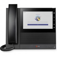 HP Poly CCX 600 Business Media Phone for Microsoft Teams and PoE-enabled t&eacute;l&eacute;phone fixe Noir LCD Wifi