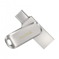 SanDisk Ultra Dual Drive Luxe lecteur USB flash 128 Go USB Type-A / USB Type-C 3.2 Gen 1 (3.1 Gen 1) Acier inoxydable
