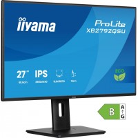 iiyama ProLite XB2792QSU-B1 &eacute;cran plat de PC 68,6 cm (27") 2560 x 1440 pixels Quad HD LED Noir