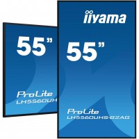 iiyama LH5560UHS-B2AG &Eacute;cran d'affichage dynamique Carte A num&eacute;rique 138,7 cm (54.6") LED Wifi 500 cd/m&sup2; 4K Ultra HD Noir Int&eacute;gr&eacute;