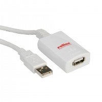 RALLONGE USB 2.0 M/F ACTIVE 5M ROLINE