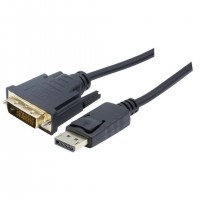 C&acirc;ble Displayport Vers DVI-D CUC 1.8 m Exertis Connect